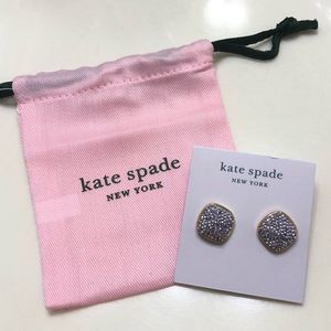 Kate Spade Pink crystal Earrings